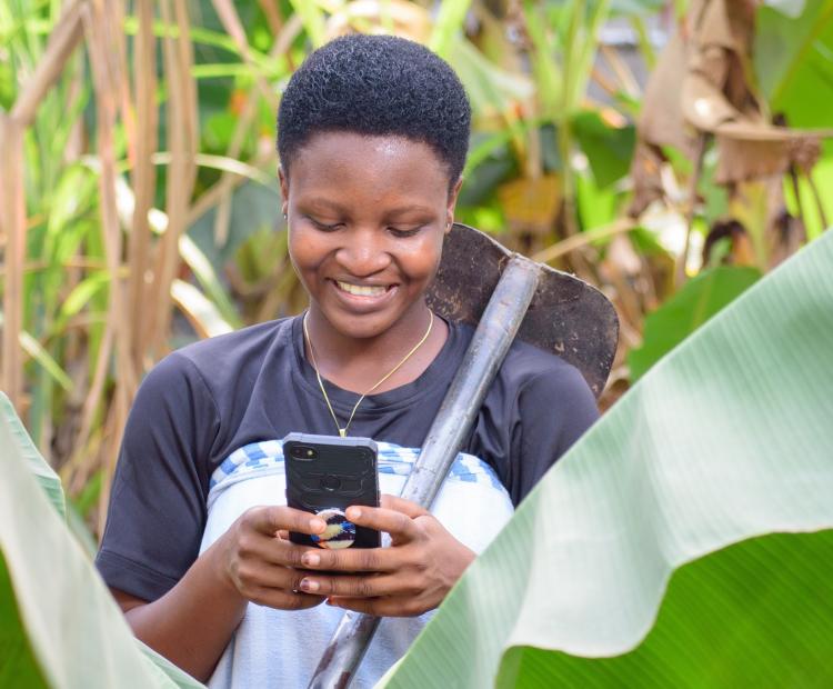 E-agriculture leverages ICT for improved agricultural productivity.